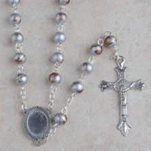 Glass beads rosary